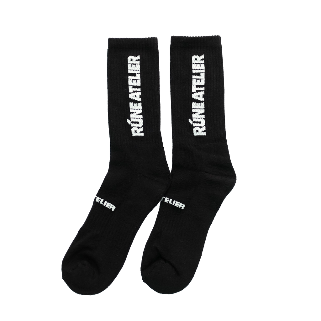 Fairway Crew Socks - Black
