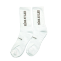 Fairway Crew Socks - White