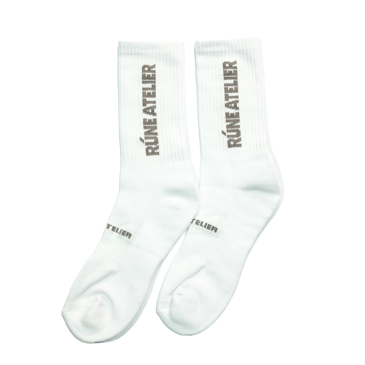 Fairway Crew Socks - White